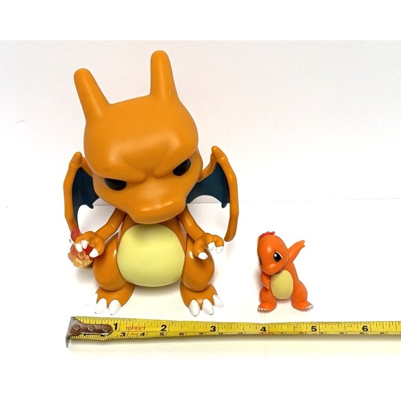 Pokemon Funko Pop Charzard #843 and Charmander Tomy Pocket Monster-Lot 2 - Picture 3 of 8